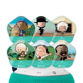 Storypod Tokens | Ordinary People Change The World Collection | Collectible Educational Tokens for The Screen Free Audio Learning System for Kids, Toddlers, Children | SEL & Interactive Fun