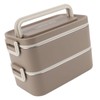 2 Tier Stackable Bento Box 304 Stainless Steel Insulated Lunch