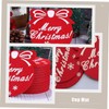 CAXUSD 10pcs Christmas Felt Coasters Decorative Cup Mats Adorable Patterns
