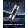 HEISOK Metal Kitchen Faucet Head Replacement, 2-Mode Pull Down Kitchen