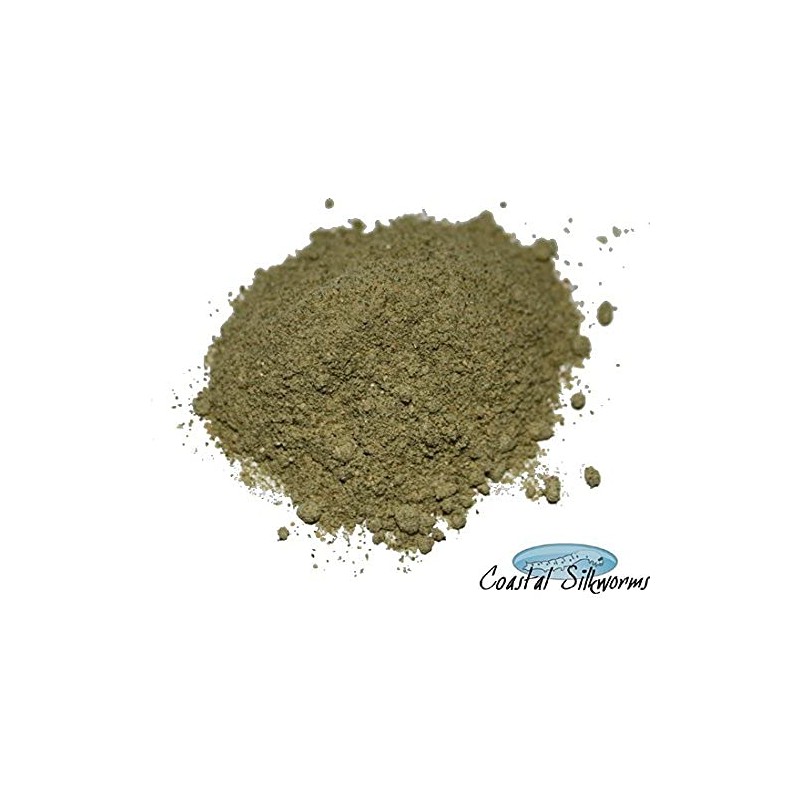 Coastal Silkworms 1/2 LB Powdered Silkworm Hornworm Food (Mulberry Leaf