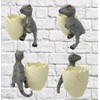pkpohs Pen Holder, Dinosaur Pen Stand, Small Items, Desk Storage,