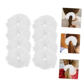 IWOWHERO 10pcs Boys and Girls Hair Ties Silk Scrunchies for Girls Hair Accessories Ponytail Holders