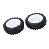 2pcs RC Car Front Tyre 12mm Hex Wheel RC Car