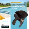 Dolphin Genuine Replacement Part - Impeller with Screw (Black) -