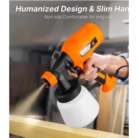 Lovewe Spray Paint Electric  Gun DIY 3 Nozzles, 2 Spray Pattern, Paints Everything