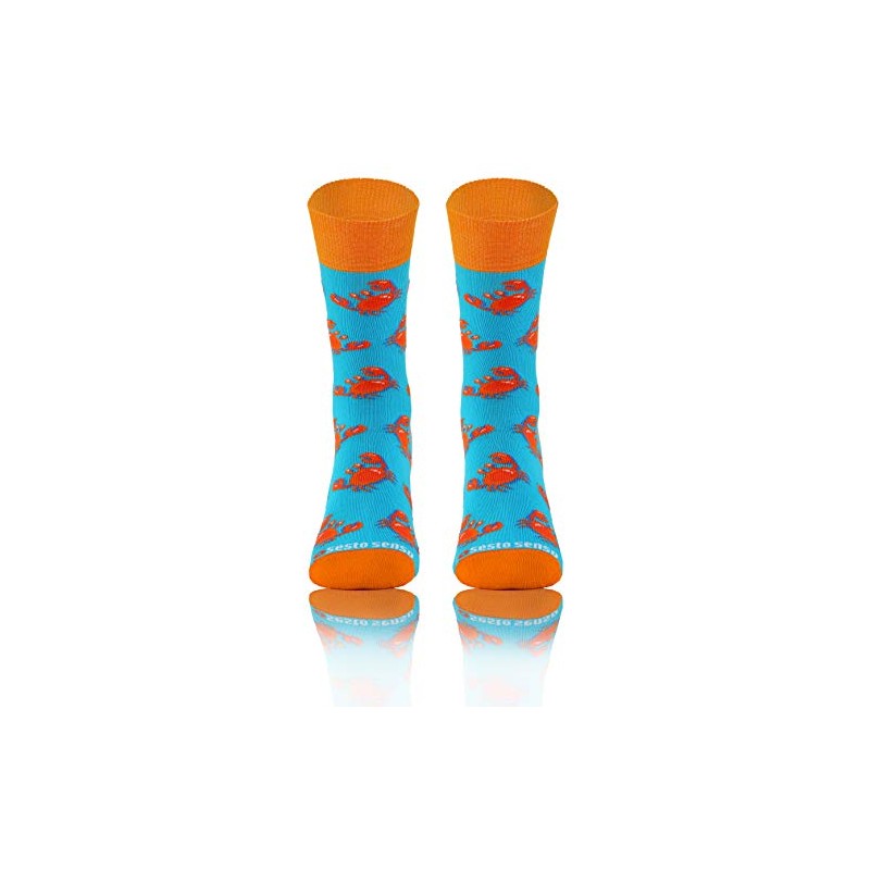 sesto senso Lustige Baumwolle Socken Damen Herren Bunte Ungleiche Funny