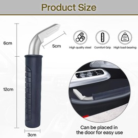 VLEDARLING Car Handle Assist Support Handle, Car Door Latch Handle for Seniors and Handicapped, Car Door Handle for Elderly, Car Handle Assist for Elderly, Car Grab Handle,for Seniors and Handicapped