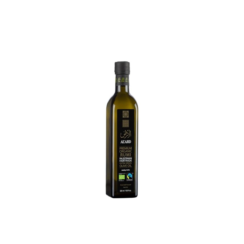 Premium Fair Trade Organic Rumi Extra virgin Olive oil (500ml)