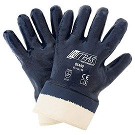12 Pairs of Gloves Nitras Blue, 10