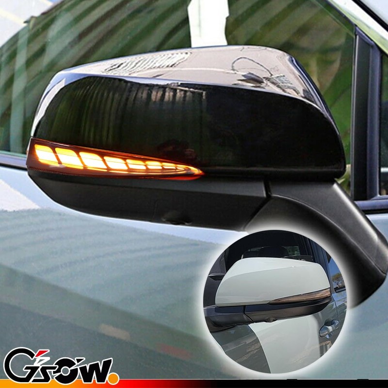 GSOWO LED Side Mirrors Sequential Dynamic Turn Signal Lights Indicator