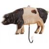 Metal Farmhouse Pig Wall Hook Coat Hook Hanger Decor Pig