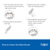 Tapo Robot Vacuum Replacement Kit, Compatible with Tapo RV30 Plus,