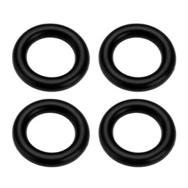 SG Store 4pcs Dishwasher Rubber Seal MFI754131307 754131307 Dishwasher Water Inlet Solenoid Valve Rubber O-Rings 16mm OD 10mm ID 3mm Width Seal Washer Black