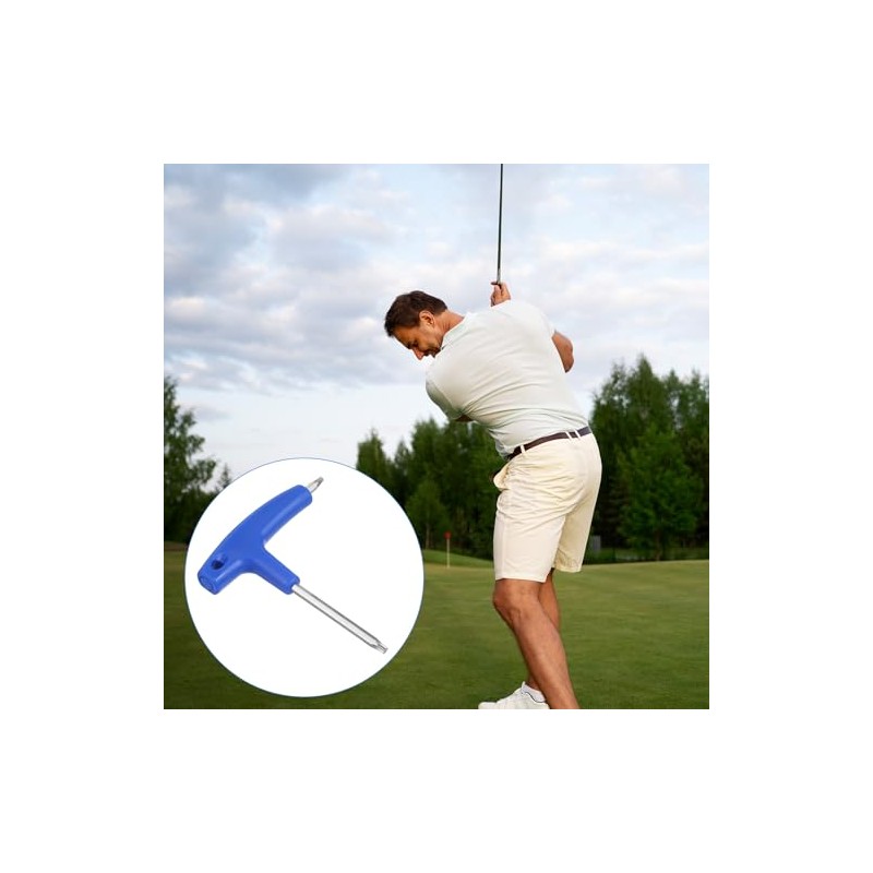 Nogeqi Golf Driver Tool, 2 in 1 Golf Torque Wrench