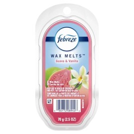 Febreze 6 PACK Febreze Guava & Vanilla Scented Wax Melts 2.5oz