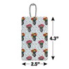 Flower Vases Pattern Luggage Card Suitcase Carry-On ID Tag