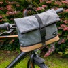 Haberland Mel-Emotion Bicycle Handlebar Bag Grey