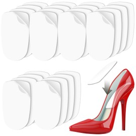 Chunful 12 Pairs Heel Tape Shoe Tape for Inside Shoes Sticky Inside Shoes Double Sided Shoe Tape for High Heels and Flats to Keeps Keep Feet from Slipping One Size Fits Almost All