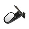 SCITOO Side View Mirror Black POWER MANUAL FOLDING Driver Side