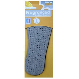 Foot Genie Fragranced Lemon Insoles (Fresh Lemon) 1 Pair (Pack of 8)