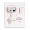 Srup Pack of 4 Spring Catch Mini Push Lock Automatic