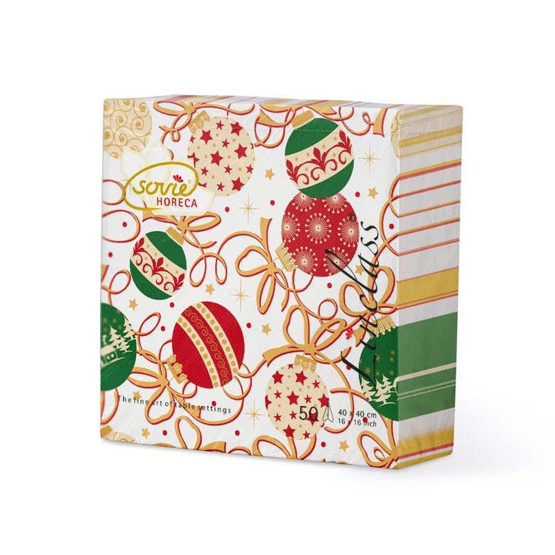 Sovie HORECA Christmas Napkin Belinda Linclass® Airlaid Ideal for a