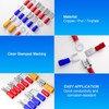 DEHAO 368pcs Electrical Connectors Assorted Insulated Crimp Terminals Kit Pack