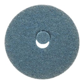 Klingpsor 320103 NDS 800 Non-Woven Discs for Metal Universal, Stainless Steel, Coarse Fineness, Brown, 50 Grit, 115 mm x 22 mm, Pack of 10