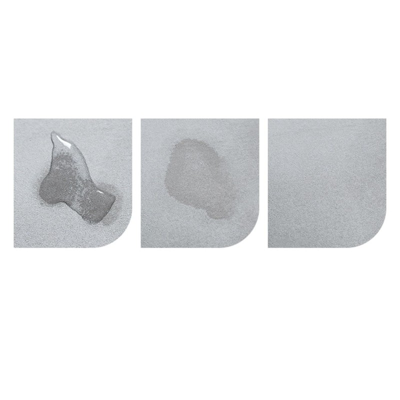 Tobil Bath Mat Non-Slip Absorbent Bath Mat Bathroom Rug Brown-015