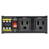 DIN Rail Mount AC 120V NEMA 5-15R Double Receptacles Outlet