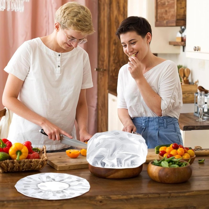 4 Pack Bowl Covers for Bread Proofing Plastic Bread Proofing