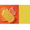 Evriholder Bee Chill Ice Cube Mold Tray Honeycomb Pattern Silicone