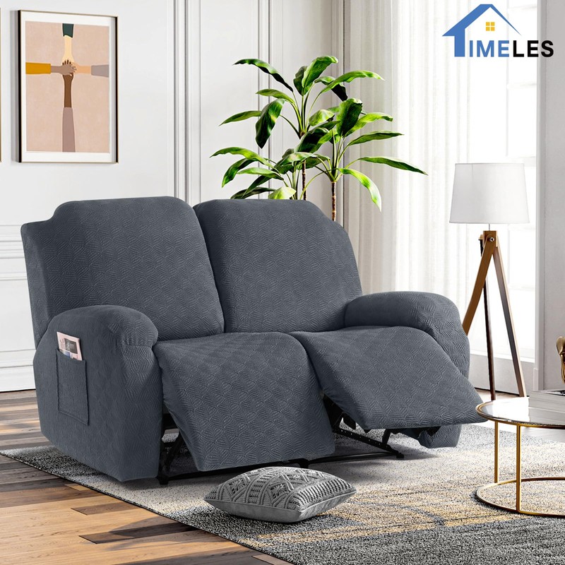 Timeles Extra Wide Recliner Loveseat Cover Oversized Reclining Couch Covers