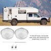 2pcs Stainless Steel Vent Bug Furnace Screen Cover for Camper