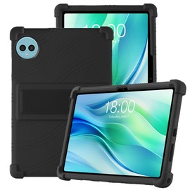 Hoibon Tablet Case with Kickstand for TECLAST P50 / P50S (11 Inch, Black, Kids Friendly, Shockproof Silicone, Adjustable Stand)