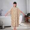 VOOVA & MOVAS Towels Robe for 8-14 Girl Teens,Wearable Cotton