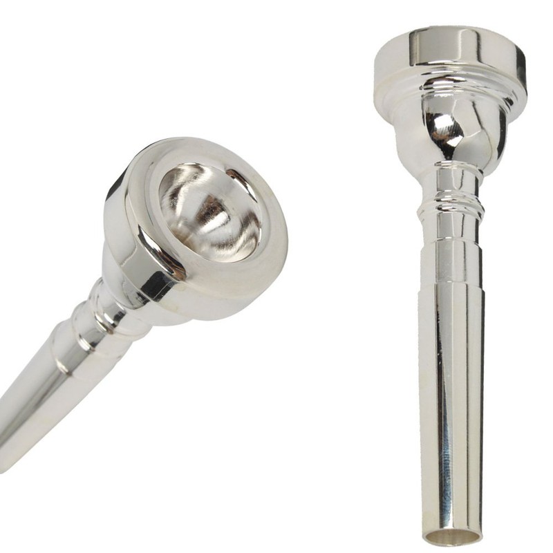 Sky Silver Plated Bb Trumpet Mouthpiece 5C