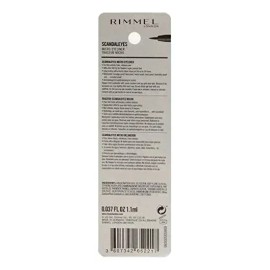 Rimmel London Scandaleyes Micro Eyeliner Color Negro Ml 1.1