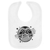 Azeeda 'Boxing Gloves' Soft Cotton Baby Bib (BI00058754)