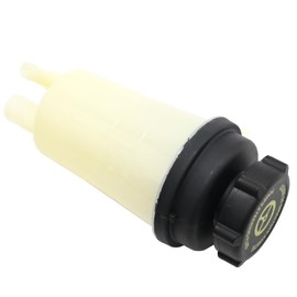 JUUDDENPARTS Power Steering Reservoir Bottle Tank with Cap, Power Steering Oil Expansion Tank Bottle Replacement for Ford Focus Mk2 Focus C-Max 2003-2007 Replace 1420238 4M513R700AC