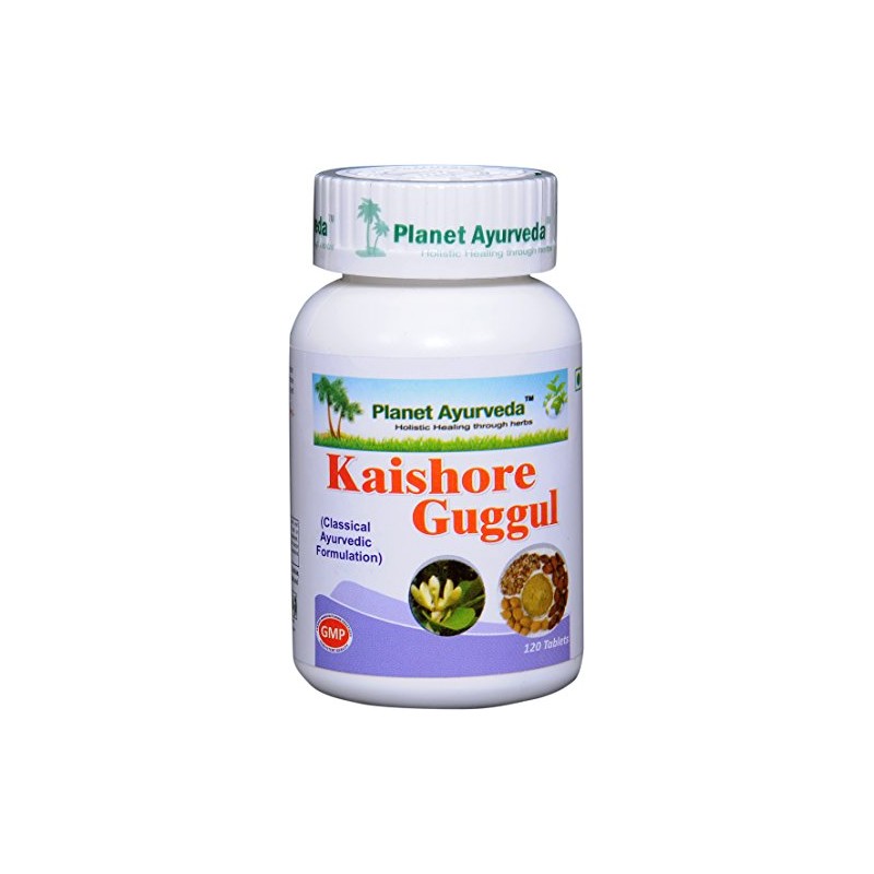 Kaishore Guggul - 2 Bottles - (Each Bottle: 120 Tablets