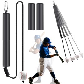SEILETOO Softball Sewing Trainer, Baseball Training Aid for Hitters, Softball Batting Aids System to Improve Your Hitting Skills and Reaction Ability,Outdoor Level Rebound Swing Trainer for All Age