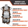 Malta Dynamics Hunter's Elite Hunting Harness - L-XL, TrueTimber Kanati