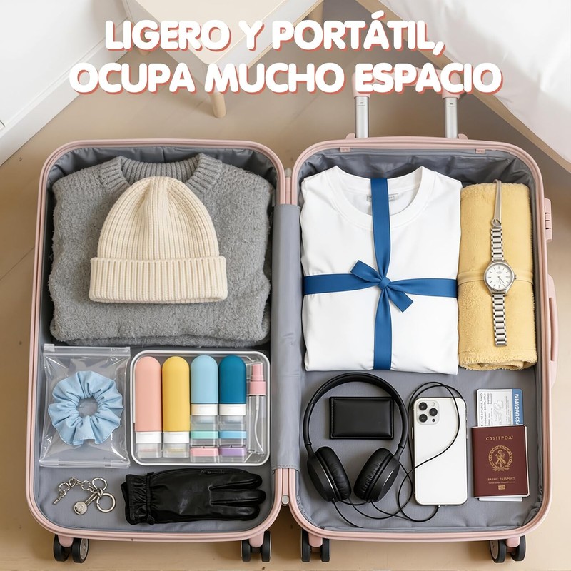 Kit de Botellas de Viaje, 16 Piezas, a Prueba de