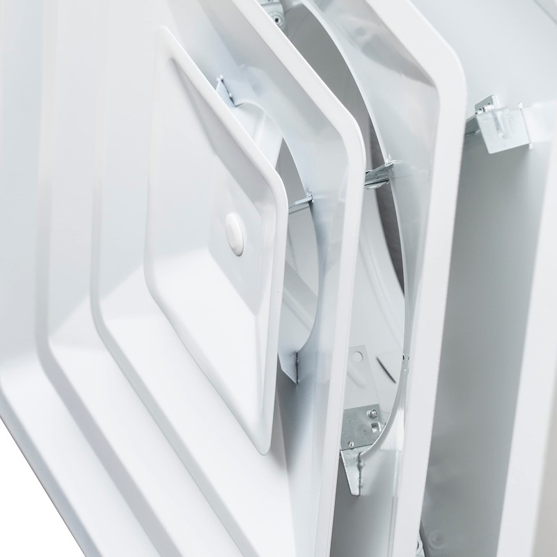 Fits 24x24 Steel T-Bar Drop Ceiling Grid | 2x2 Feet