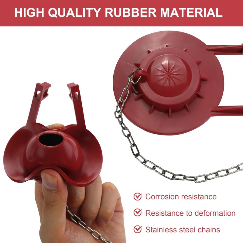 Universal Toilet Tank Replacement Kit - Includes Fill Valve,2-Inch Low