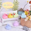 Mini Rubber Ducks 60 Pack Bulk Small Squeaky Float Bath