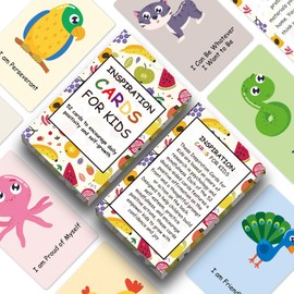 Affirmation Cards for Kids and Teens – 52 Positive Mindfulness Cards with Action Steps to Turn Dreams into Reality – Daily Inspiration for Self-Esteem, Positivity, and Ideal Gifts for Teens & Teachers