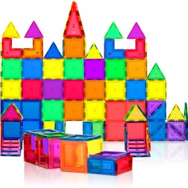 60 PCS 3D Magnetic Blocks Tiles - Magnetic Tiles Toy Building Blocks | for Kids | Magna t Blocks